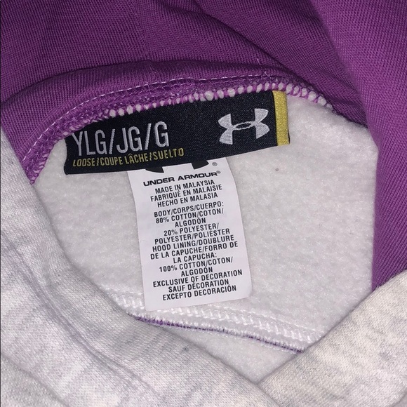 SOLD - Under armor sweatshirt kids - Picture 4 of 6